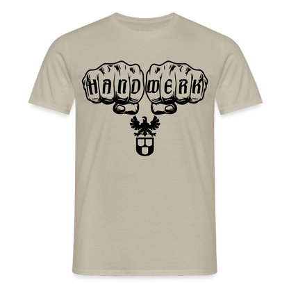 Unisex T-Shirt "Maler" Sandbeige Männer T-Shirt