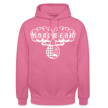 Unisex Hoodie "Bodenleger" Pink Unisex Hoodie