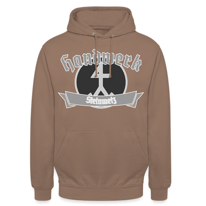 Unisex Hoodie "Steinmetz" Mokka Unisex Hoodie