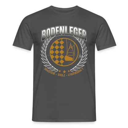 Unisex Tradition Bodenleger T-Shirt von Spreadconnect, bequemes Männer T-Shirt mit traditionellem Design, weiße Baumwoll-Optik
