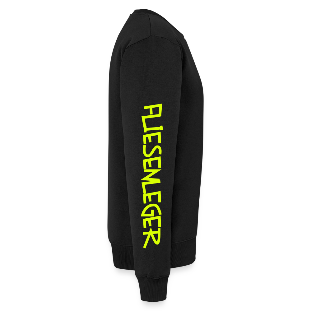 Unisex Premium Pullover "Fliesenleger" neongelb Männer Premium Pullover