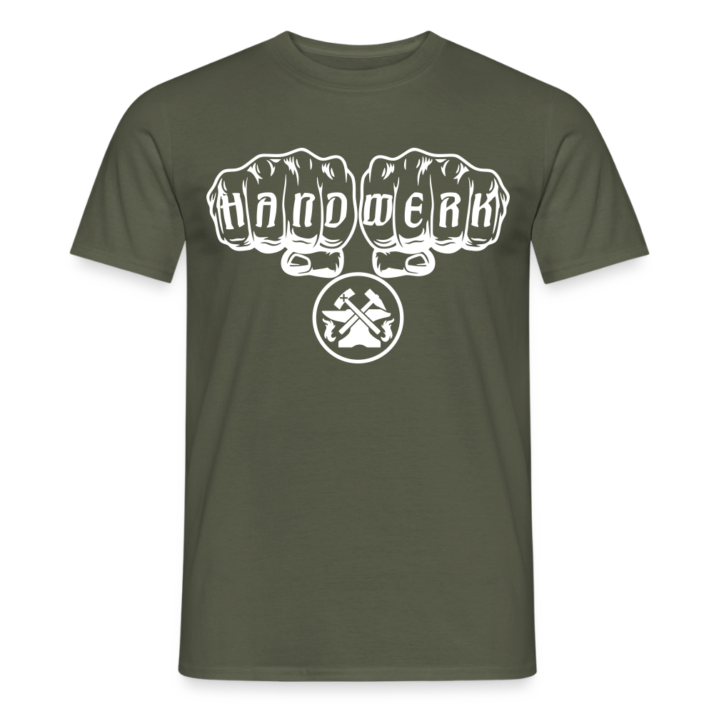 Unisex Metallbauer T-Shirt von Spreadconnect, Männer T-Shirt mit Metallbauer-Design, schwarze Baumwolle, casual Passform