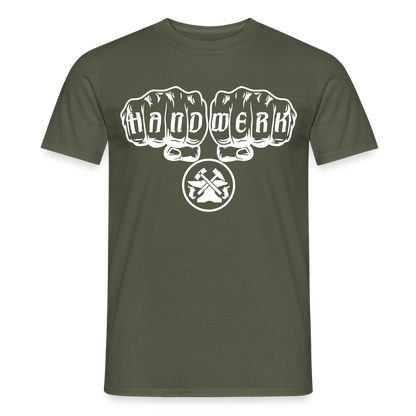 Unisex Metallbauer T-Shirt von Spreadconnect, Männer T-Shirt mit Metallbauer-Design, schwarze Baumwolle, casual Passform