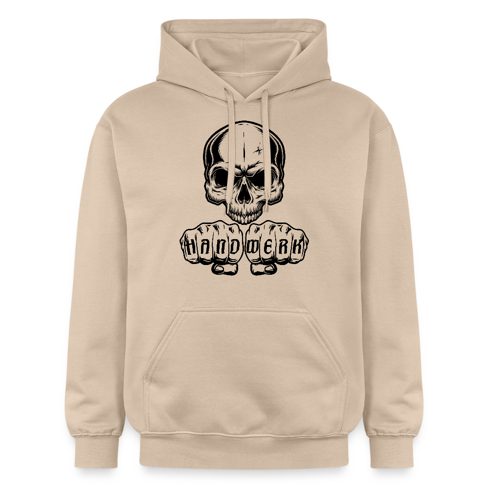 Gildan Unisex Softstyle® "Skull-Handwerk" Sand Gildan Unisex Softstyle® Midweight Hoodie