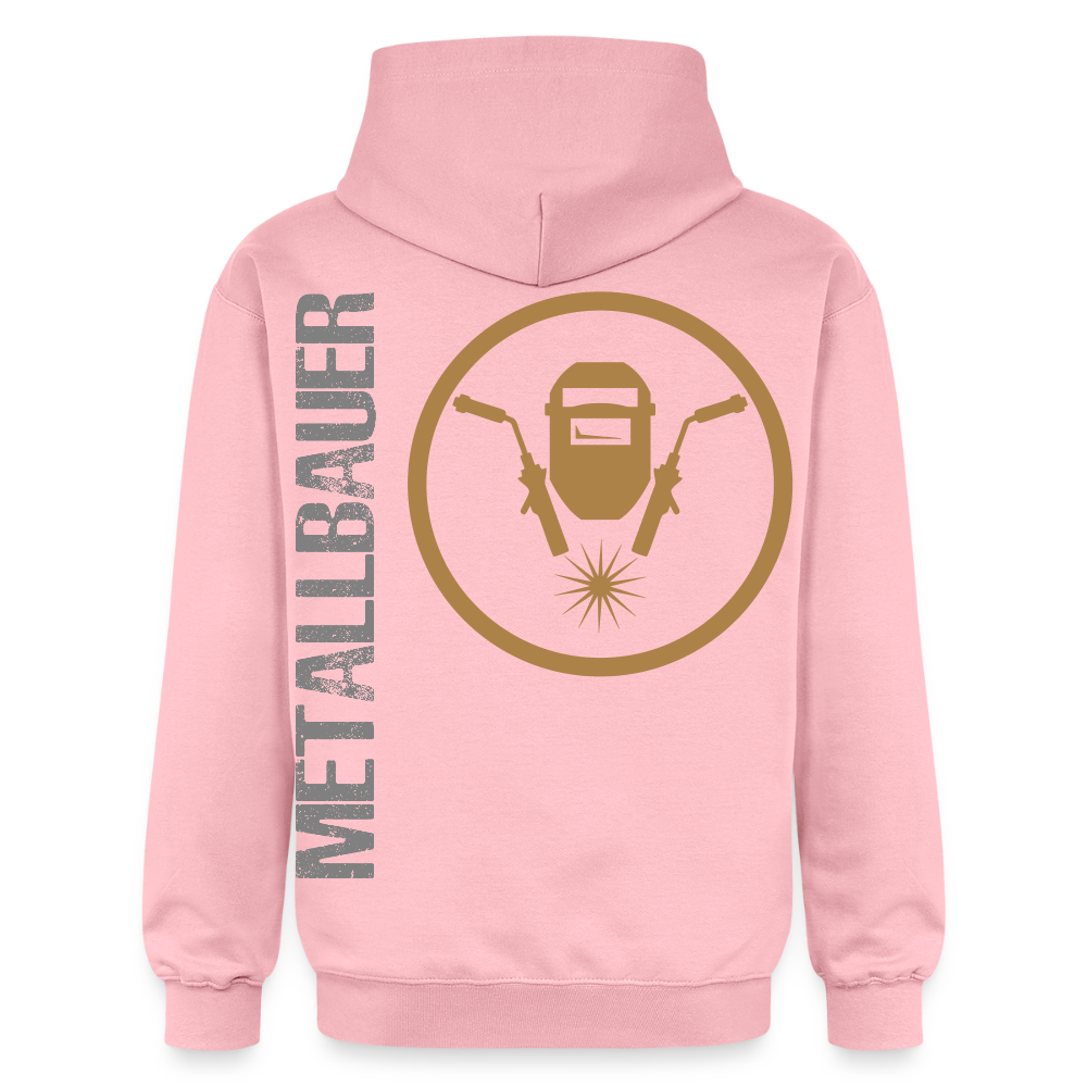 Gildan Unisex Softstyle® "Metallbauer" Hellrosa Gildan Unisex Softstyle® Midweight Hoodie