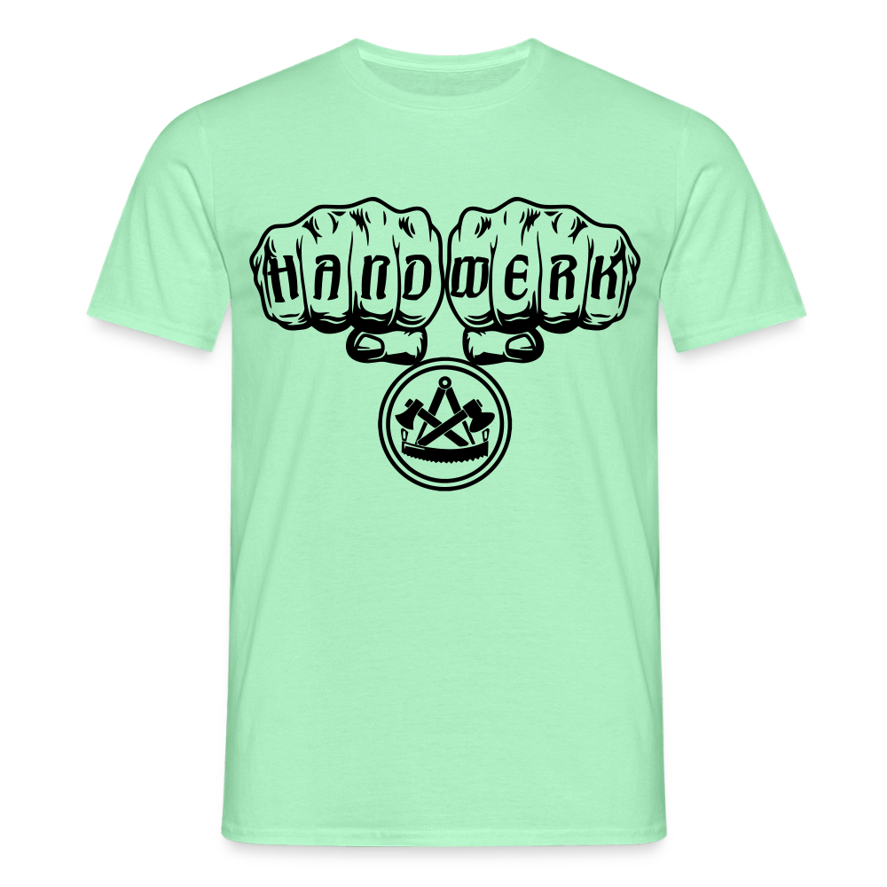 Unisex T-Shirt "Zimmermann" Mintgrün Männer T-Shirt