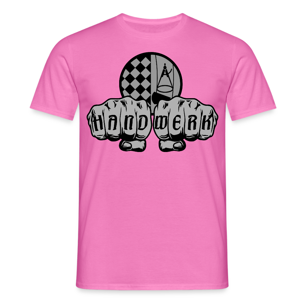 Unisex T-Shirt "Bodenleger" Pink Männer T-Shirt
