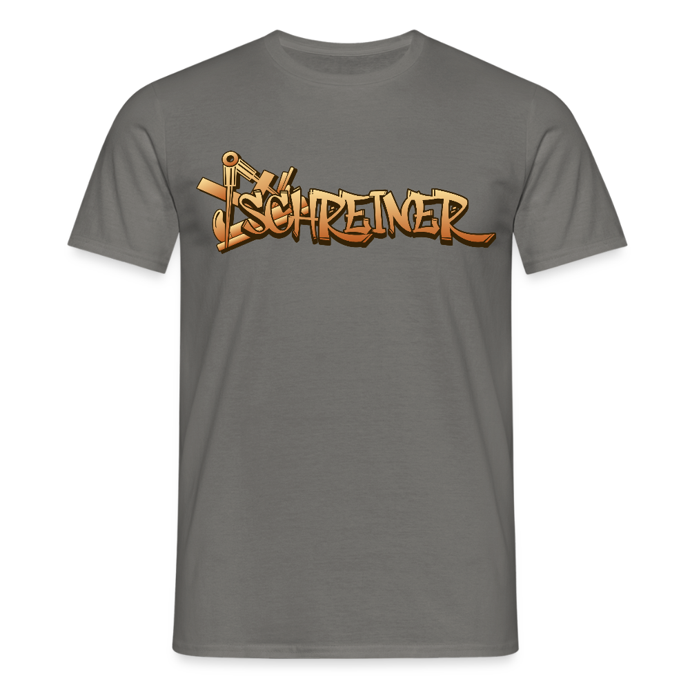 Unisex T-Shirt "Schreiner" Graphit Männer T-Shirt