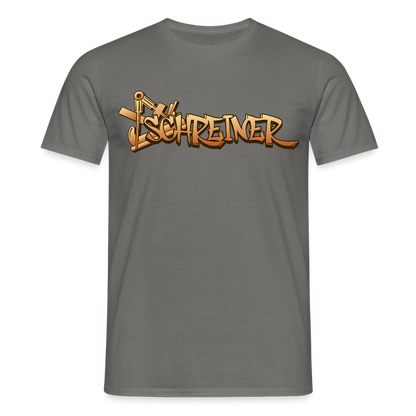 Unisex T-Shirt "Schreiner" Graphit Männer T-Shirt