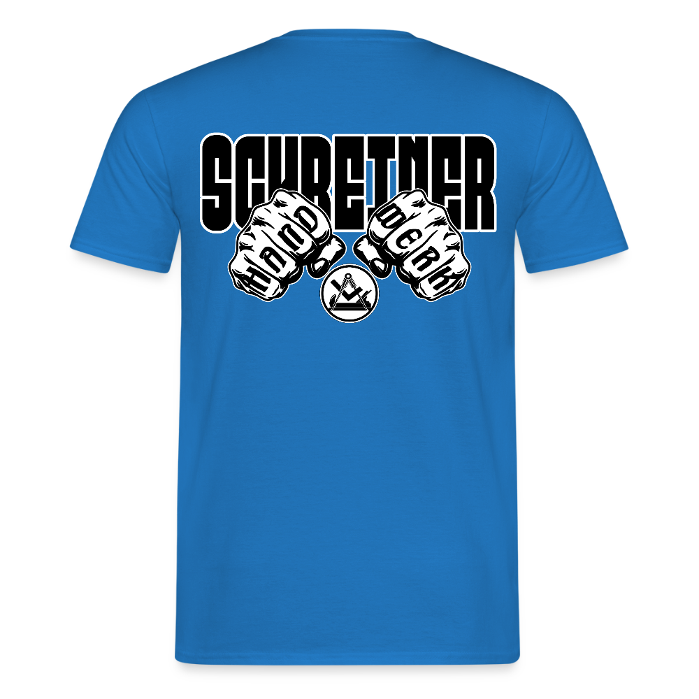 Unisex T-Shirt "Schreiner" Royalblau Männer T-Shirt