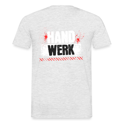 Unisex Handwerk T-Shirt von Spreadconnect, Vorderseite mit Handwerkslogo, hinten bedruckt, bequemes Männer T-Shirt in neutralem Design