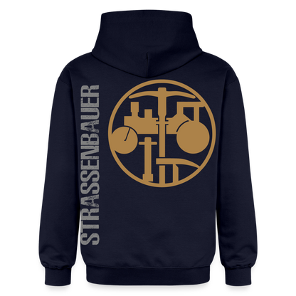 Gildan Unisex Softstyle® "Strassenbauer" Navy Gildan Unisex Softstyle® Midweight Hoodie