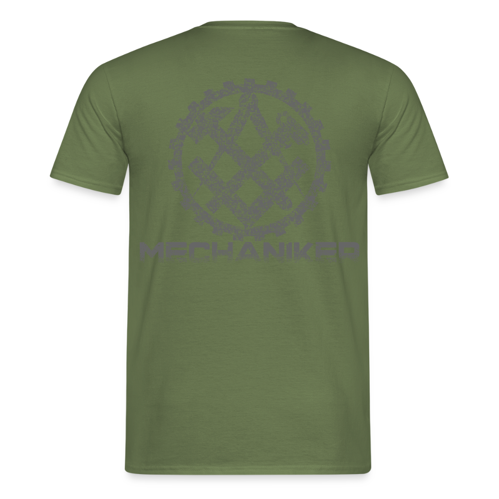 Unisex T-Shirt "Mechaniker" Militärgrün Männer T-Shirt