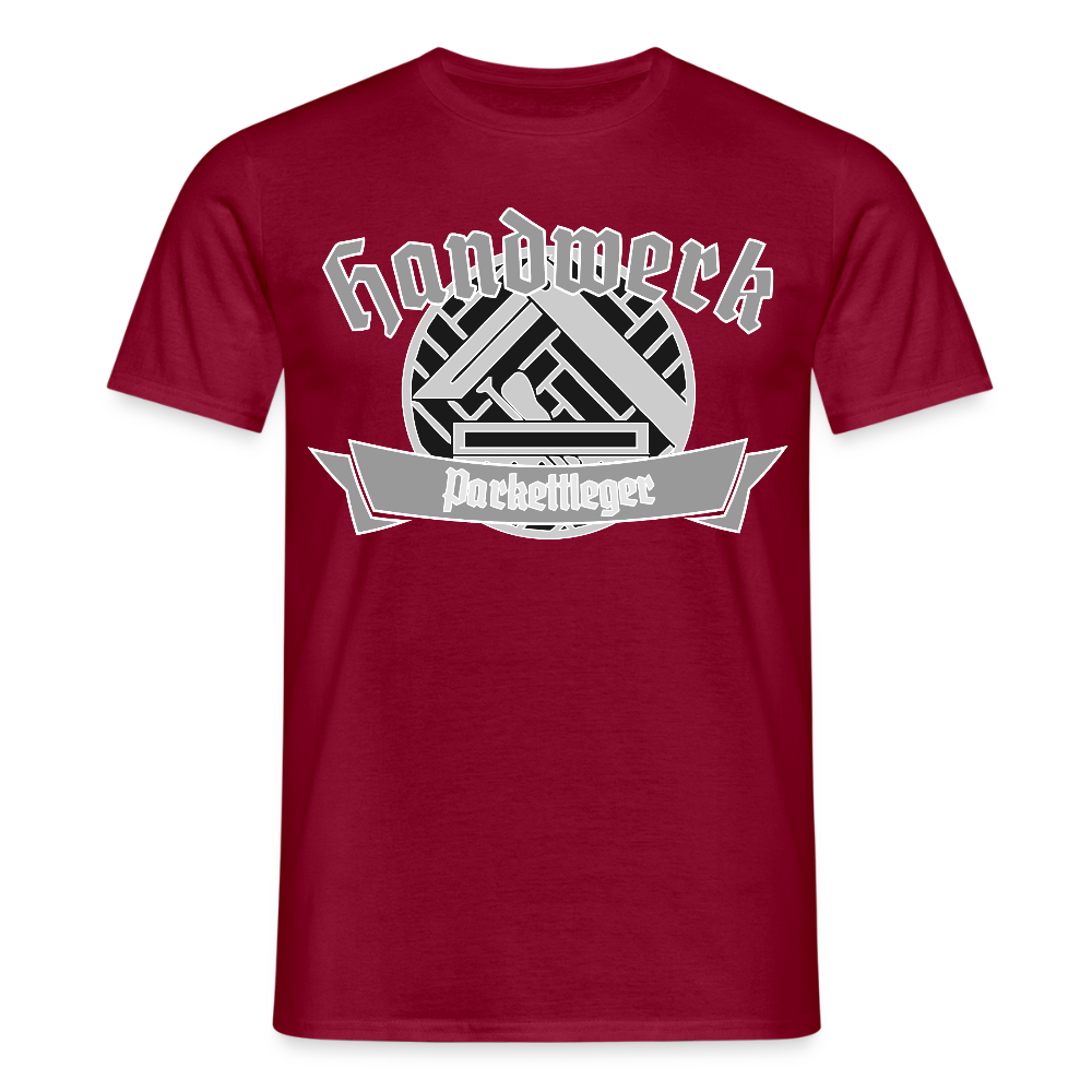 Unisex T-Shirt "Parkettleger" Ziegelrot Männer T-Shirt