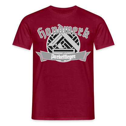 Unisex T-Shirt "Parkettleger" Ziegelrot Männer T-Shirt