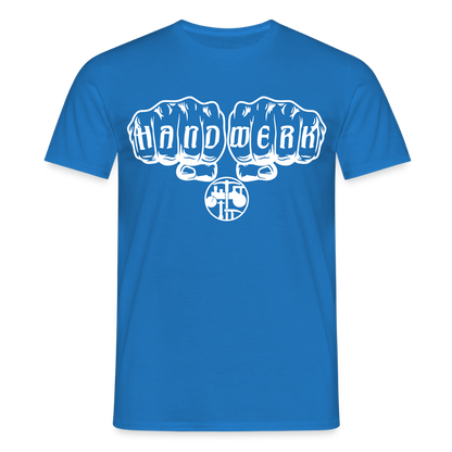 Unisex T-Shirt "Strassenbauer" Royalblau Männer T-Shirt