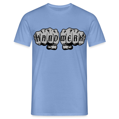 Unisex T-Shirt "Power-Handwerk" carolina blue Männer T-Shirt