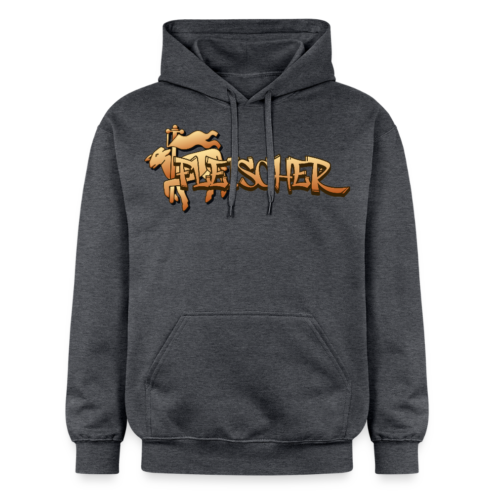 Gildan Unisex Softstyle® "Fleischer" Dunkelgrau meliert Gildan Unisex Softstyle® Midweight Hoodie
