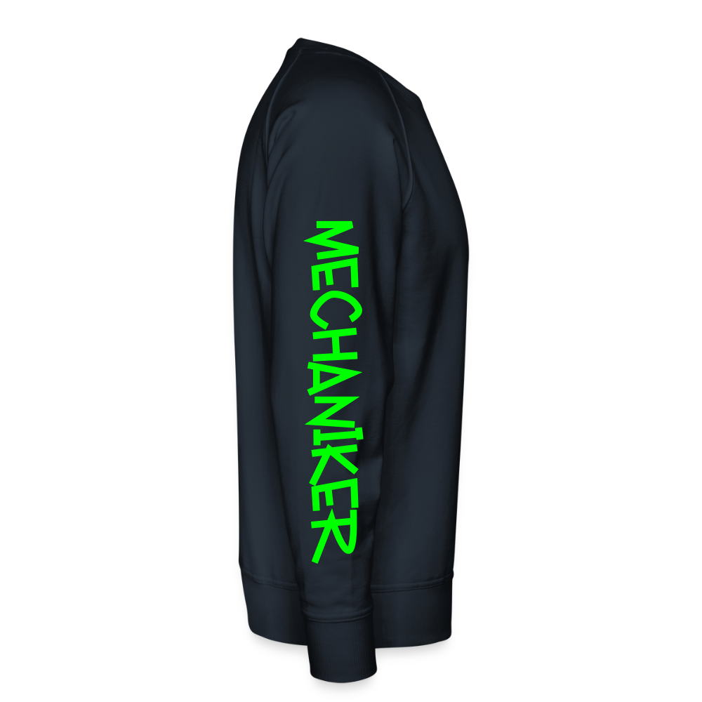 Unisex Premium Pullover "Mechaniker" neongrün Männer Premium Pullover