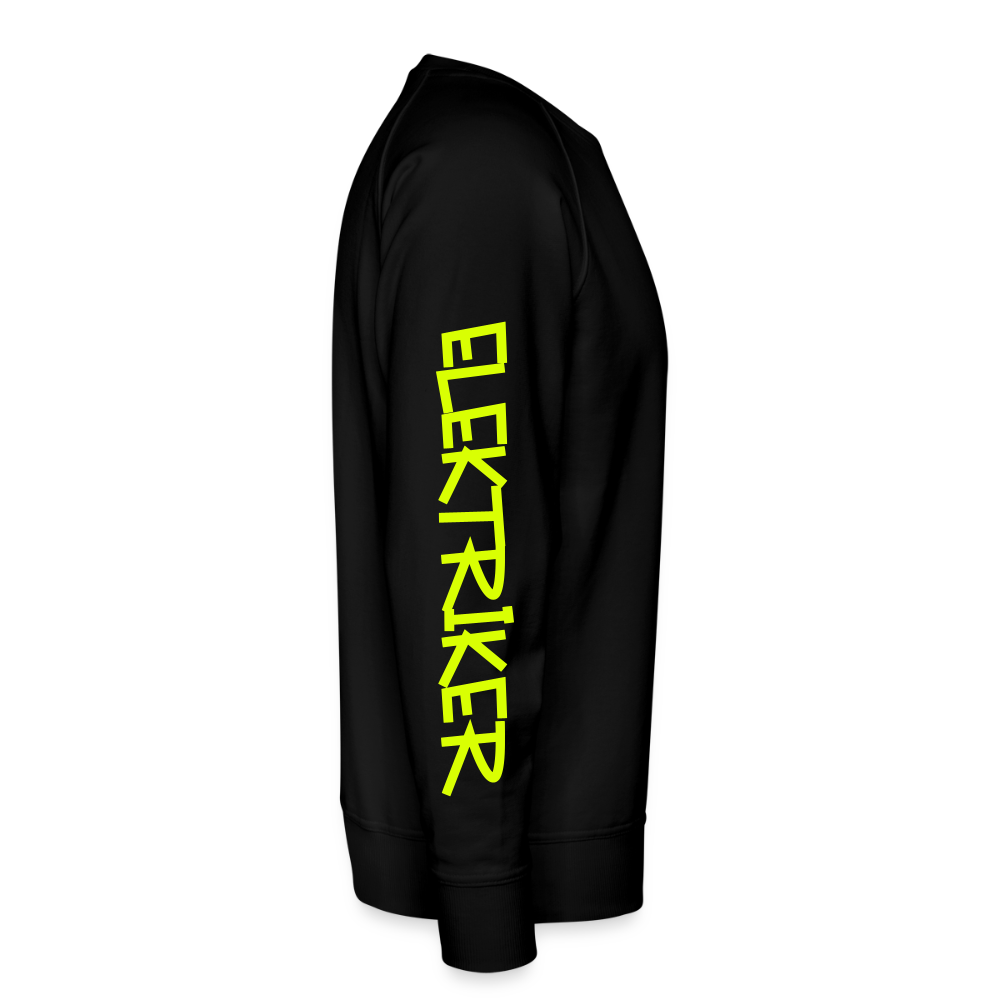 Unisex Premium Pullover "Elektriker" neongelb Männer Premium Pullover