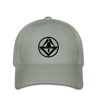 Flexfit Cap "Stuckateur" Grüngrau Flexfit Cap