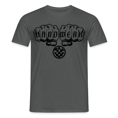 Unisex T-Shirt "Mechaniker" Anthrazit Männer T-Shirt