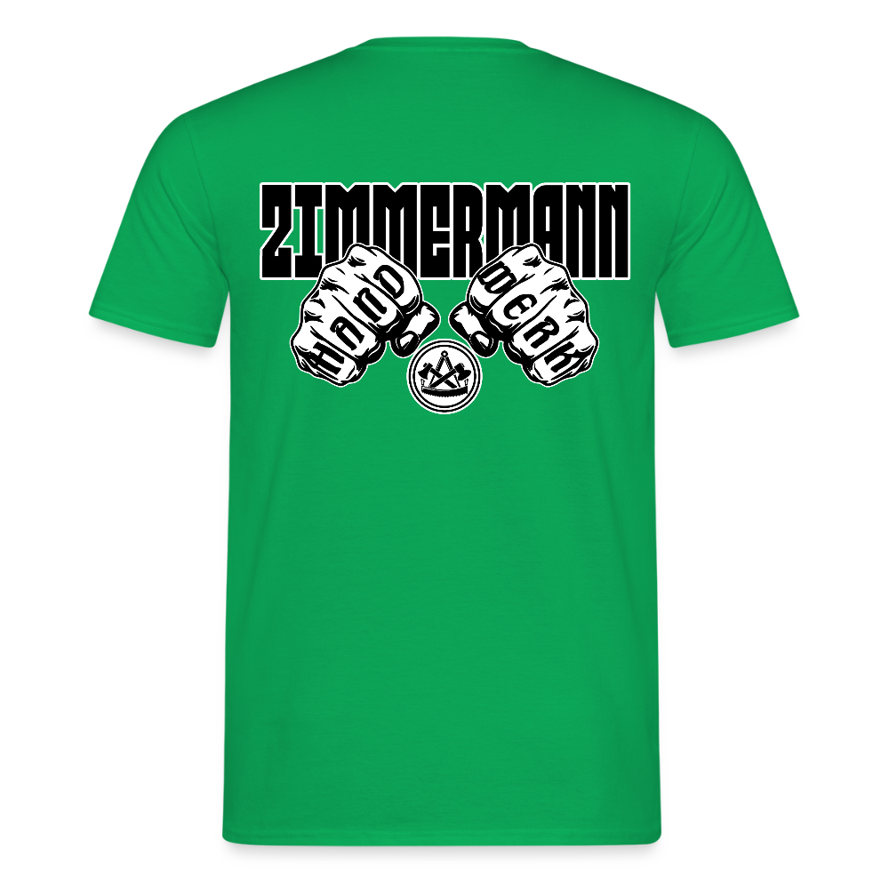 Unisex T-Shirt "Zimmermann" Kelly Green Männer T-Shirt