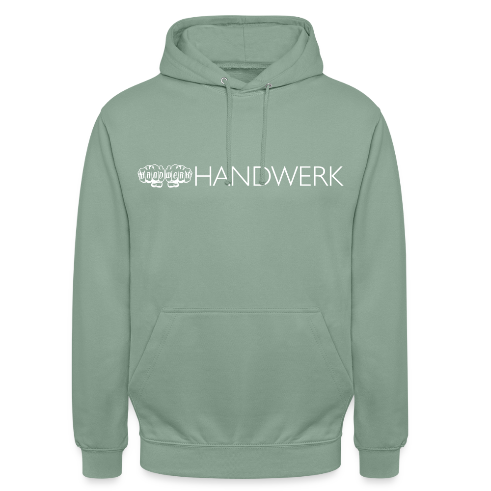 Unisex Hoodie "Handwerk" Graugrün Unisex Hoodie