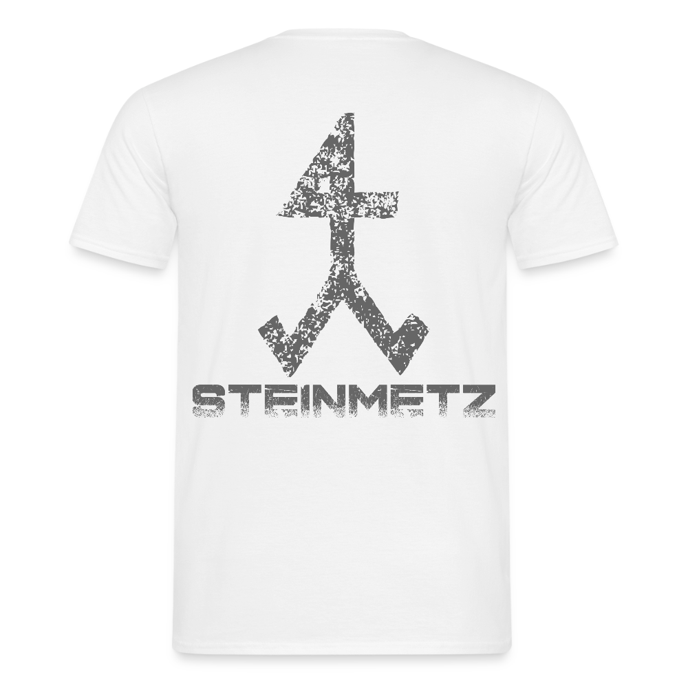 Unisex T-Shirt "Steinmetz" Weiß Männer T-Shirt