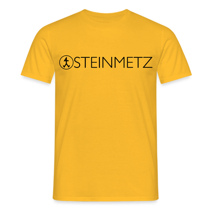 Unisex T-Shirt "Steinmetz" Gelb Männer T-Shirt