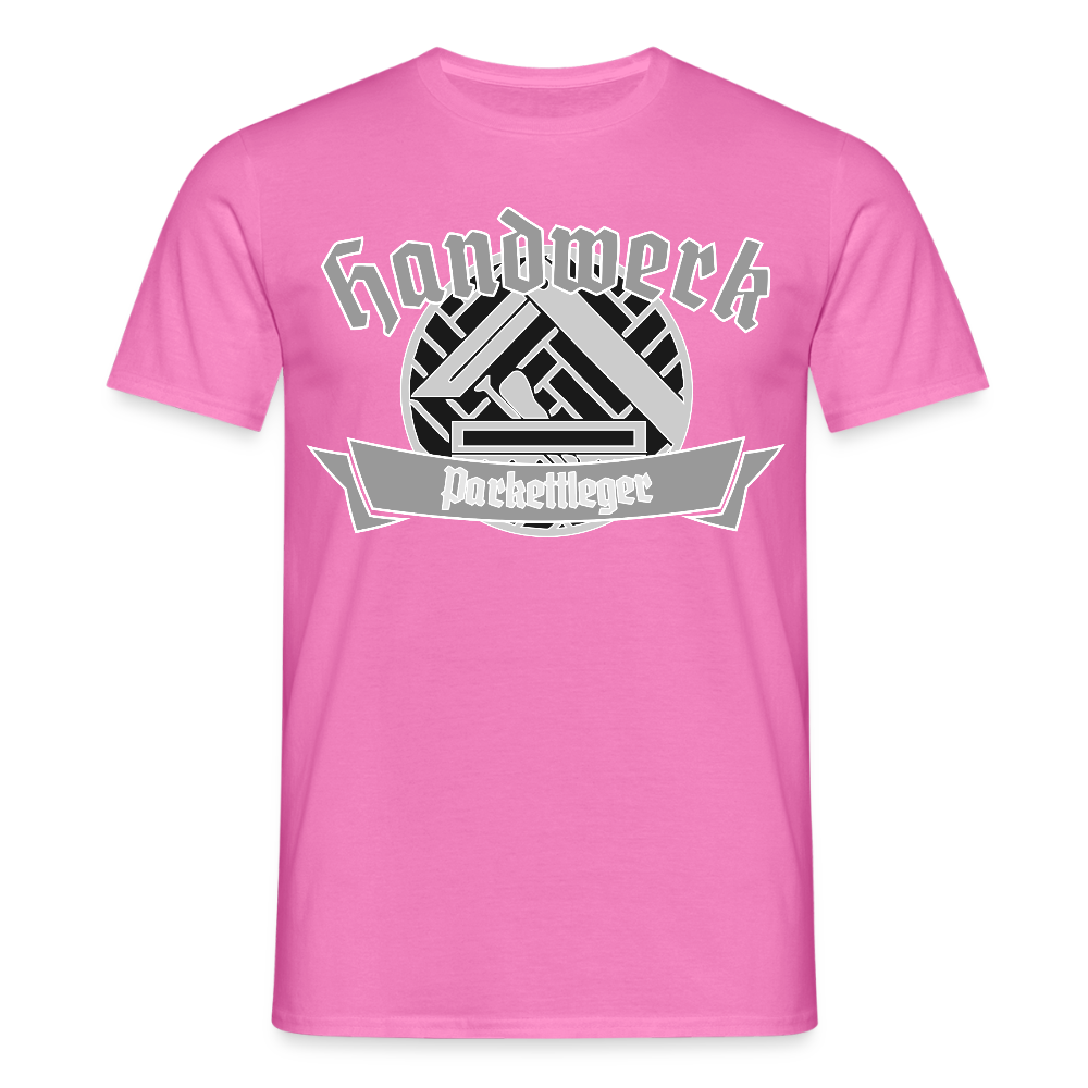 Unisex T-Shirt "Parkettleger" Pink Männer T-Shirt