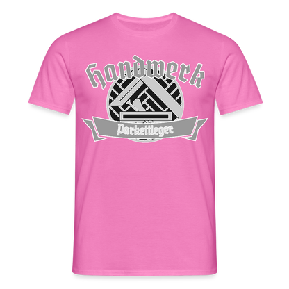 Unisex T-Shirt "Parkettleger" Pink Männer T-Shirt