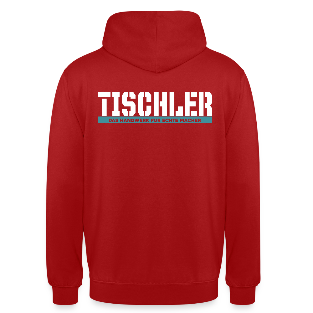 Unisex Hoodie HW-300 | MACHER "Tischler" Rot Unisex Hoodie {{ color }}