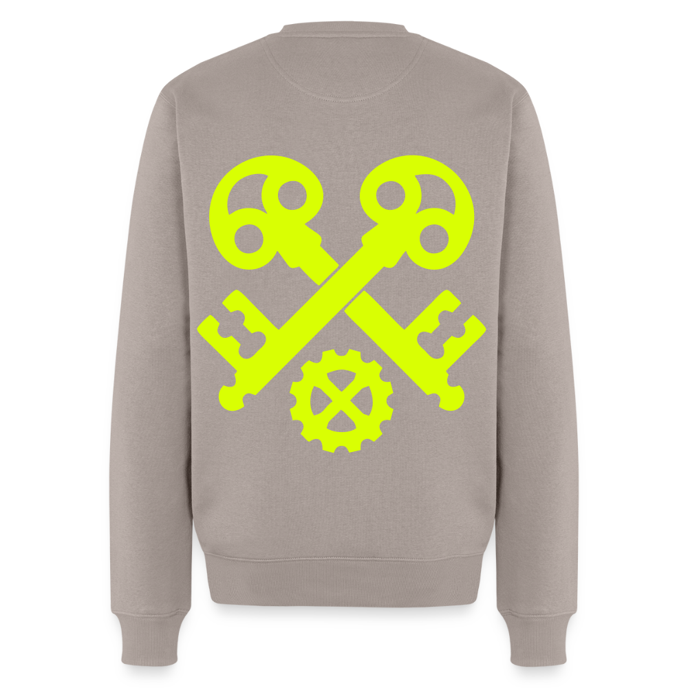 Unisex Premium Pullover "Schlosser" neongelb Männer Premium Pullover