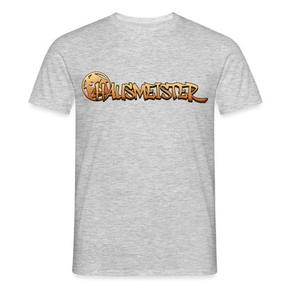 Unisex T-Shirt "Hausmeister" Grau meliert Männer T-Shirt