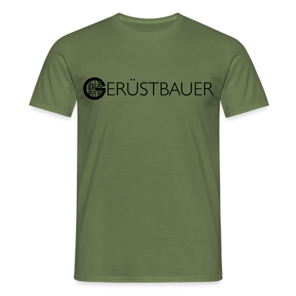 Unisex T-Shirt "Gerüstbauer" Militärgrün Männer T-Shirt