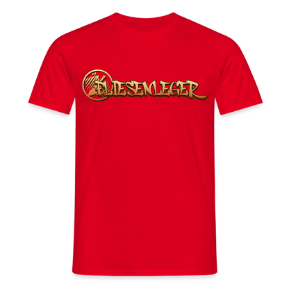 Unisex T-Shirt "Fliesenleger" Rot Männer T-Shirt
