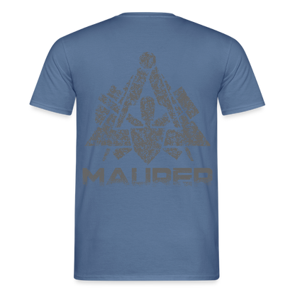 Unisex T-Shirt "Maurer" Taubenblau Männer T-Shirt