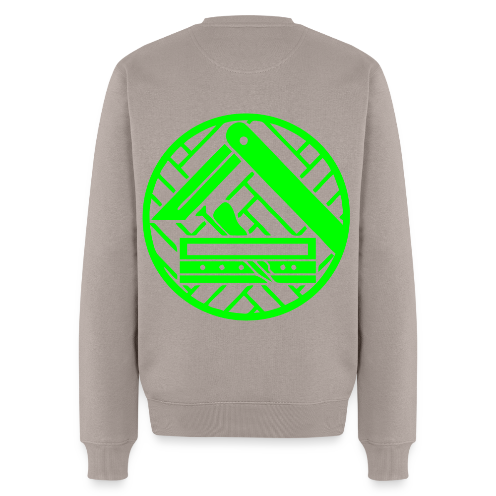 Unisex Premium Pullover "Parkettleger" neongrün Männer Premium Pullover