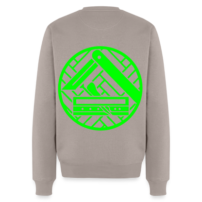 Unisex Premium Pullover "Parkettleger" neongrün Männer Premium Pullover