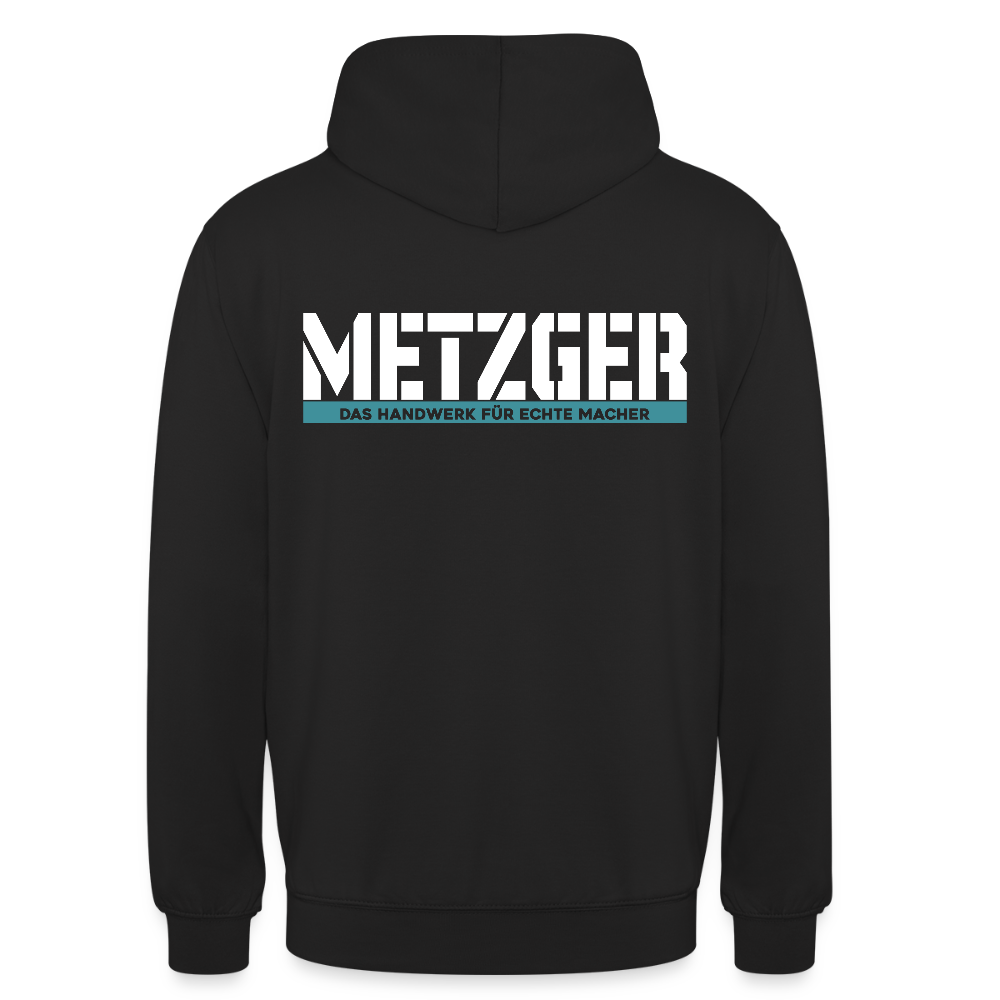 Unisex Hoodie HW-300 | MACHER "Metzger" Schwarz Unisex Hoodie {{ color }}
