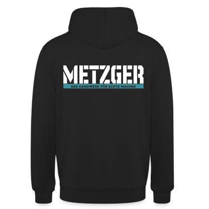 Unisex Hoodie HW-300 | MACHER "Metzger" Schwarz Unisex Hoodie {{ color }}