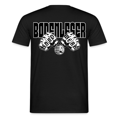 Unisex T-Shirt "Bodenleger" Schwarz Männer T-Shirt