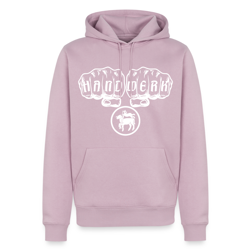 Männer Premium Hoodie "Fleischer" Altrosa Männer Premium Hoodie