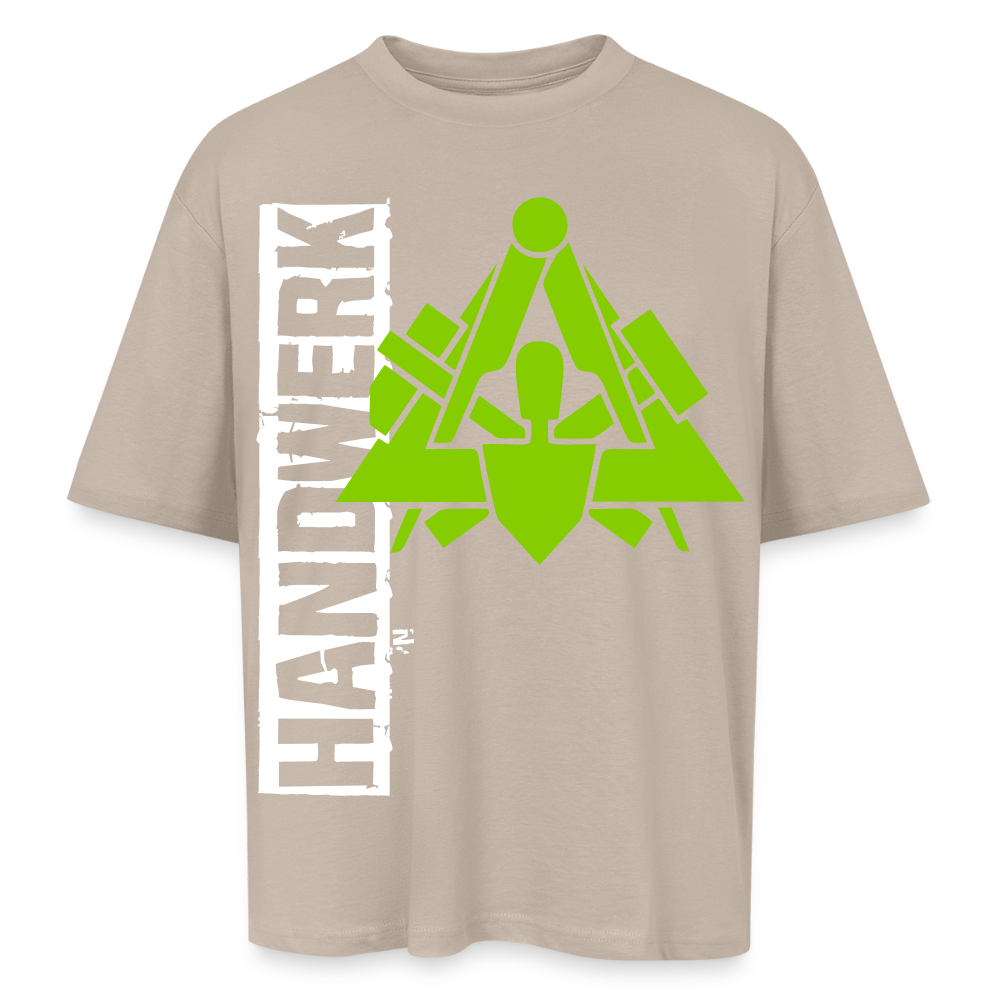 Oversized Unisex T-Shirt "Maurer" Sahara Oversized Unisex T-Shirt