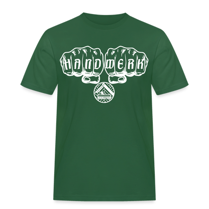 Männer Workwear T-Shirt "Parkettleger" Flaschengrün Männer Workwear T-Shirt