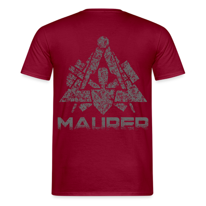 Unisex T-Shirt "Maurer" Ziegelrot Männer T-Shirt