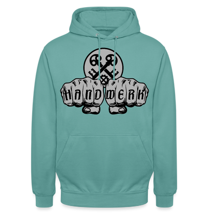 Unisex Hoodie "Schlosser" Pastelltürkis Unisex Hoodie
