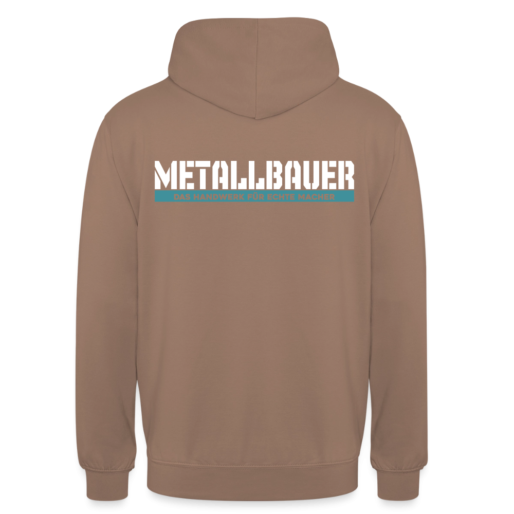 Unisex Hoodie HW-300 | MACHER "Metallbauer" Mokka Unisex Hoodie {{ color }}