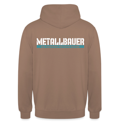 Unisex Hoodie HW-300 | MACHER "Metallbauer" Mokka Unisex Hoodie {{ color }}